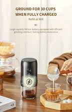 Portable Electric Coffee Grinder Journey Brew